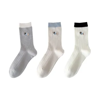 Cotton Gene Mid Calf Socks Women's Combo Set