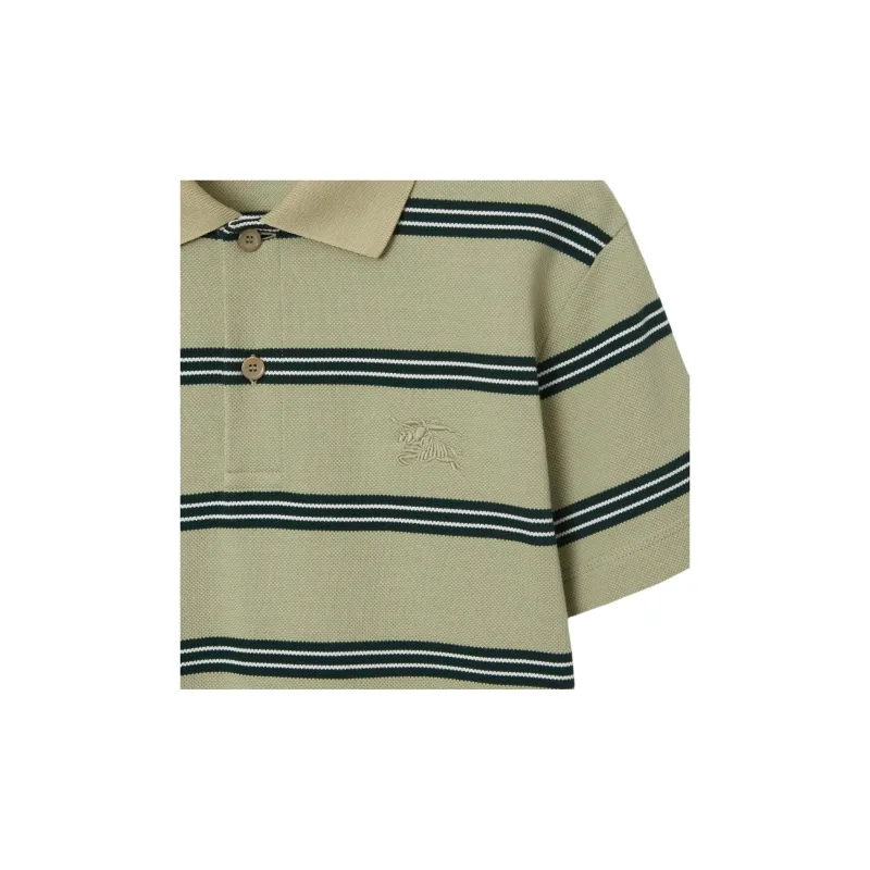 Burberry Polo Shirt Men's Green-4