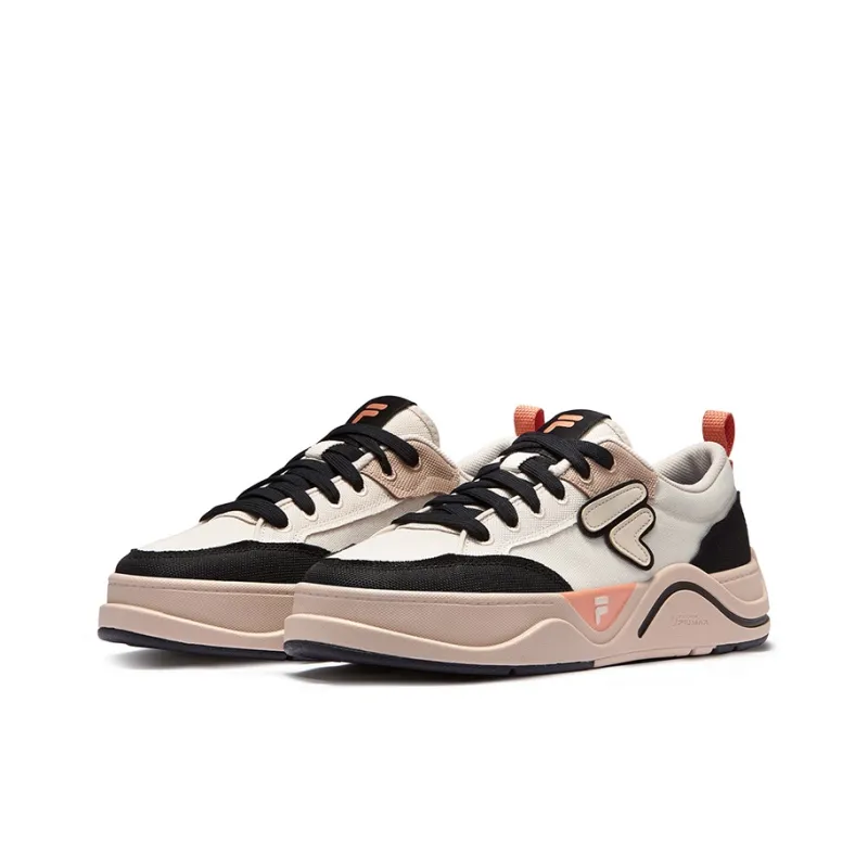 FILA FUSION 50-50 DX II CVS Abrasion-Resistant Low-Top Skateboard Shoes Men's Brown Black-1
