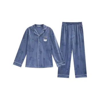 GUKOO x Disney Pajama Set Men's Deep Sea Blue