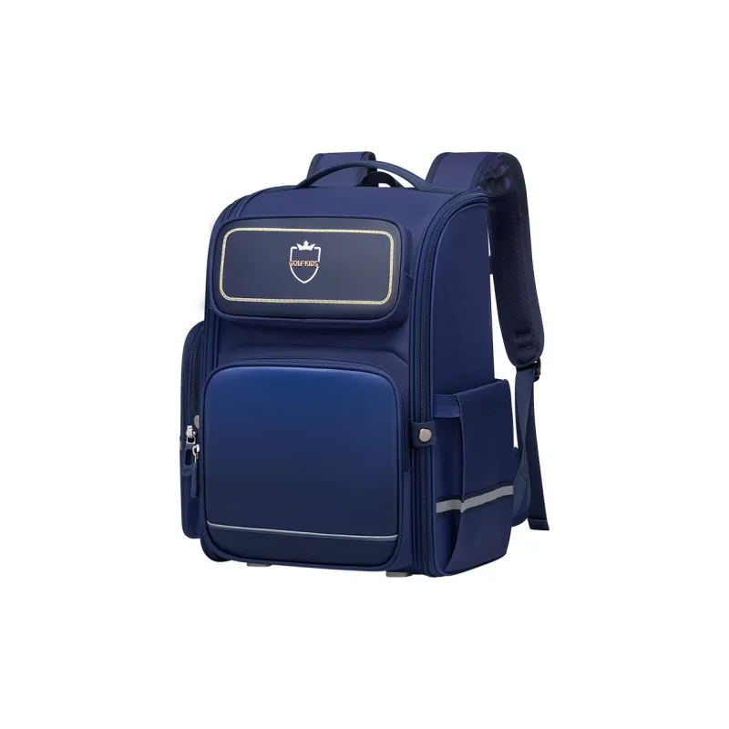 GOLF Fabric With Synthetic Leather Student Bag 22 Men's Lavender/Blue-8
