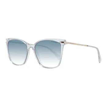 Ana Hickmann Acetate Butterfly Sunglasses Women's Blue