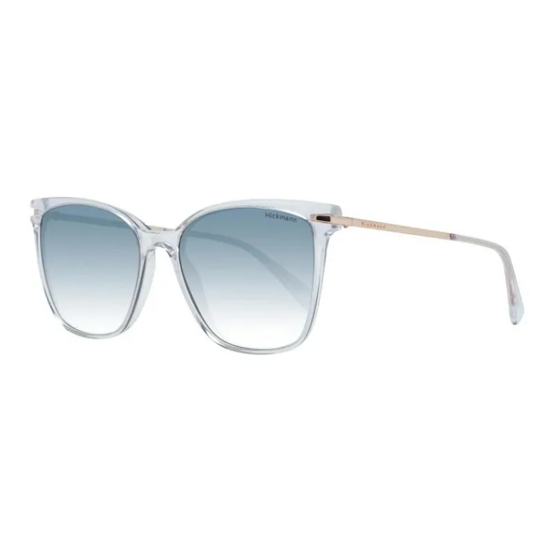 Ana Hickmann Acetate Butterfly Sunglasses Women's Blue-0