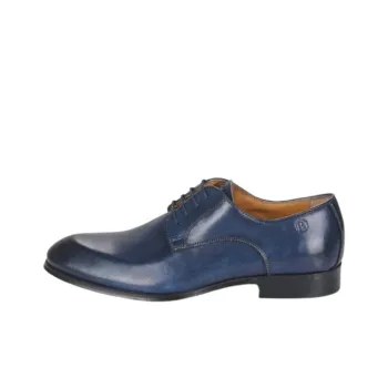 PELLET Dress Shoes Men Low Top Blue