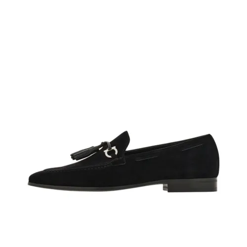 Ferragamo Loafers Men Black