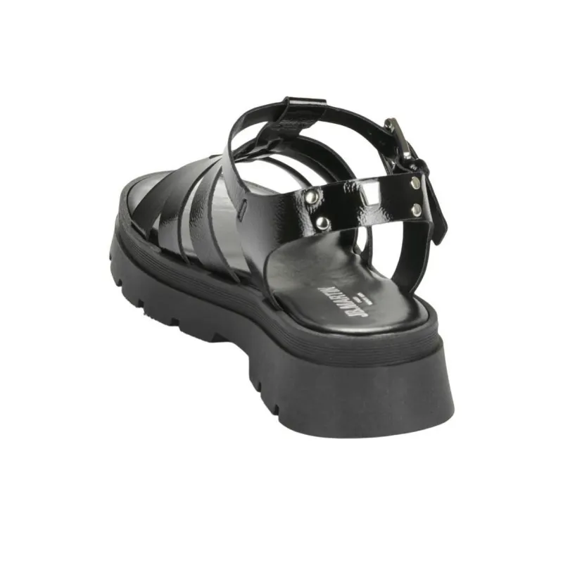 JB MARTIN DELICE Roman Sandals 4cm Women's Black-4