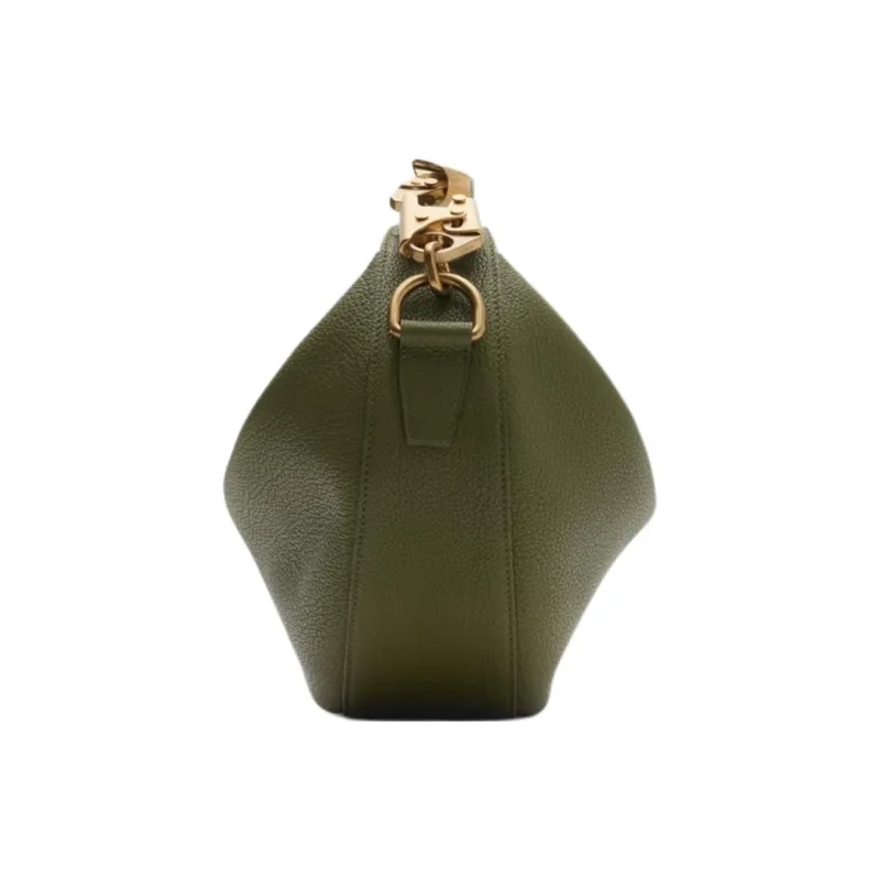Burberry Knight Calfskin Handbag Women's Green-1