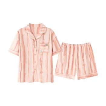 FENTENGCARE Pajama Set Women's Peach