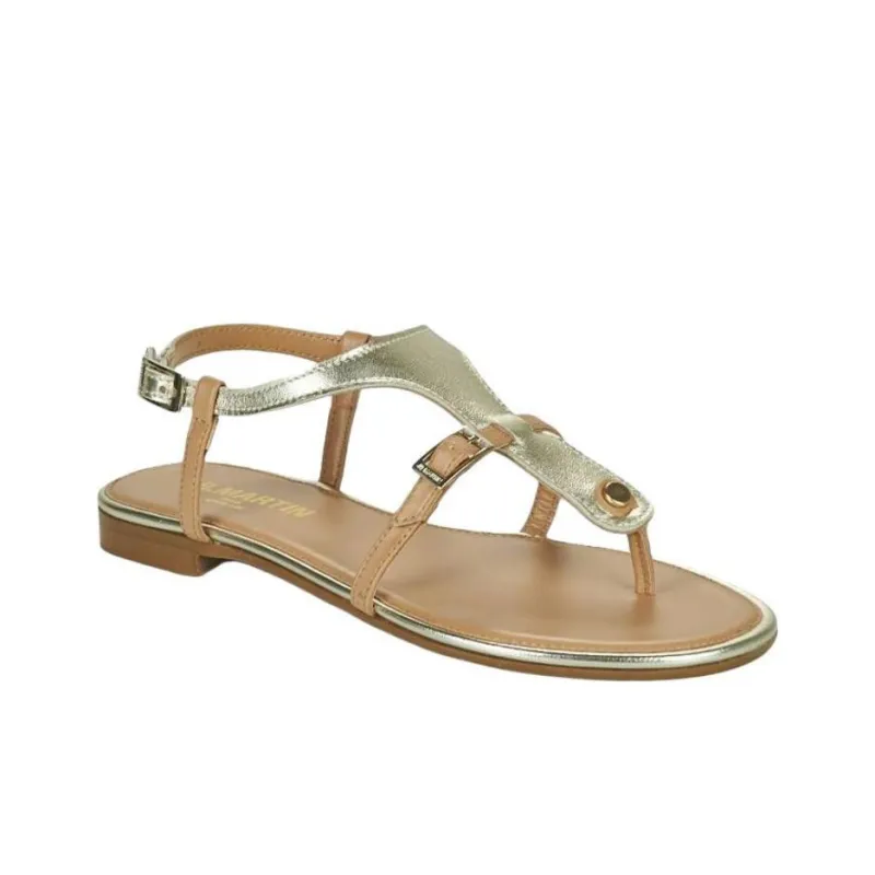JB MARTIN AISSA Strap Sandals Women's Gold-2