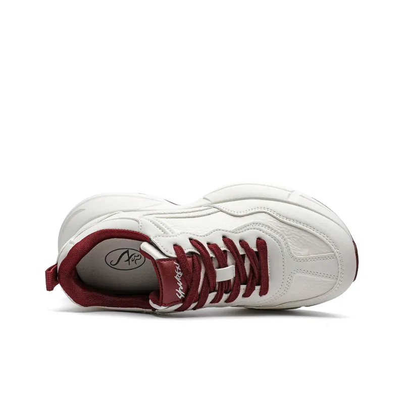 ABIDJAN Lightweight Height Increasing Low-Top Chunky Sneakers Women's-5