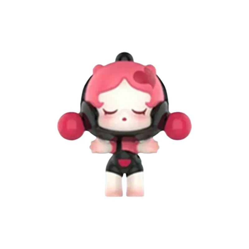 Modified Baby POP MART Cute Bead Hug Collection SP Skullpanda Hug Good Night Gold Egypt Hang Tag Box 10cm-3