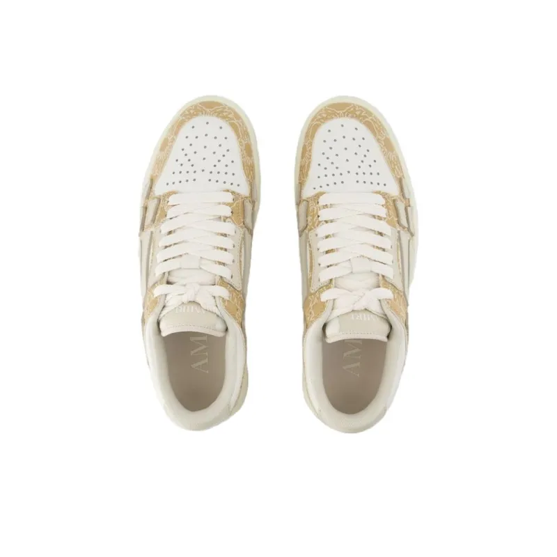 AMIRI Low Top Skateboard Shoes Men's Yellow-3