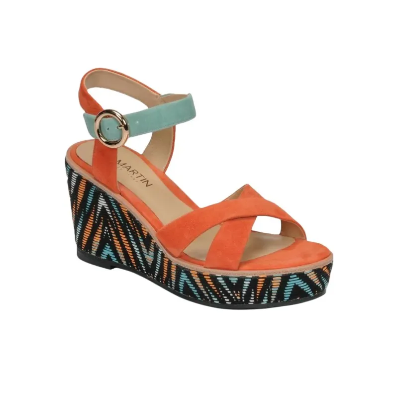 JB MARTIN Strap Sandals Women's Orange-2