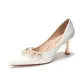 White[Heel Height 7.5cm]