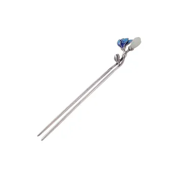 Royal Heaven's Choice Hairpins Pale Greenish White Jade Unisex
