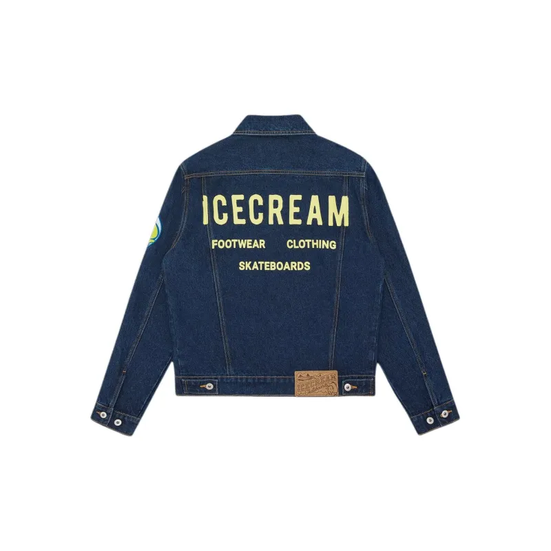 ICECREAM Spring Denim Collection SS25 Jackets & Coats Unisex Indigo-1