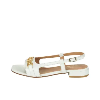 JB MARTIN MELBA Strap Sandals 3cm Women's White