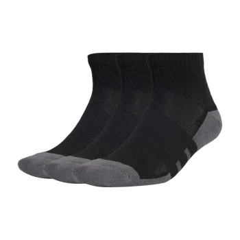 Adidas Mid-Calf Socks Unisex 3 Pack Black/Dark Gray