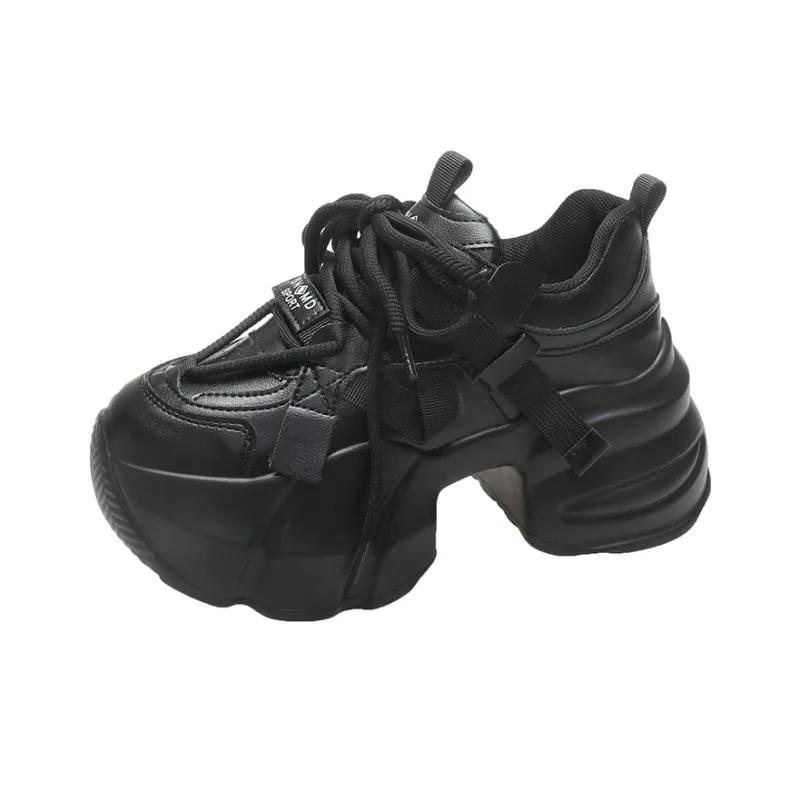 Handsome Running Sheep Slip-Resistant Low-Top Chunky Sneakers Women's-6