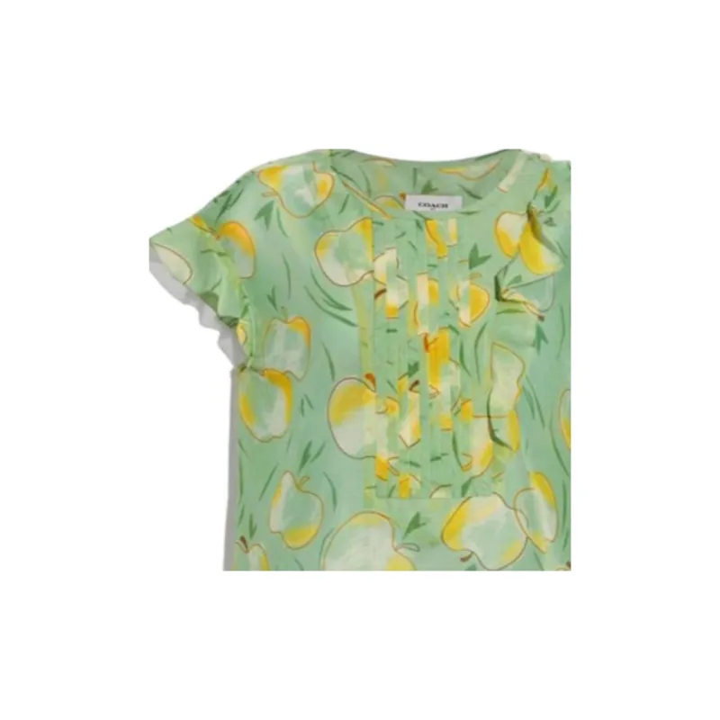 COACH Shirts Women's Green-2