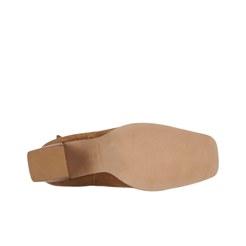 JB MARTIN Palma Short Chelsea Boots 8cm Women's Brown-6