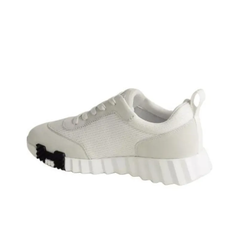 HERMES Bouncing Low-Top Casual Shoes Women's White-2