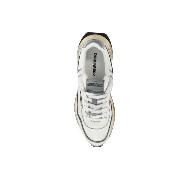 Dsquared2 Sprinter Lace Up Sneakers-4