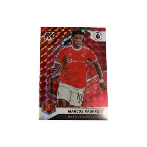 PANINI Star Card Mosaic Collection Manchester United Rashford Red Fold Special Card Good Condition Sports Cards 1 Pc