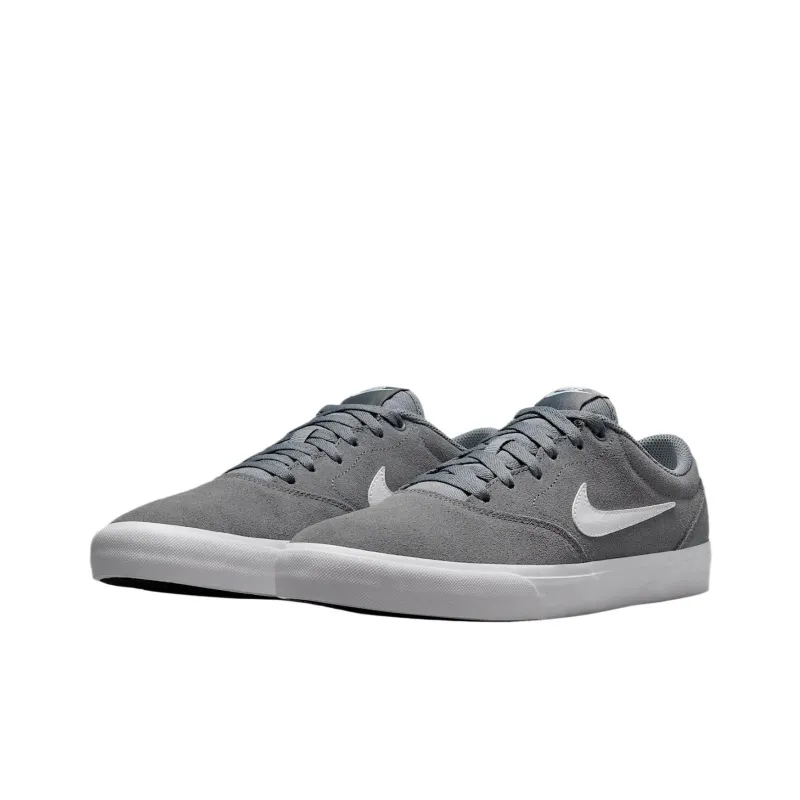 Nike Low-Top Skateboard Shoes Men's Gray-1