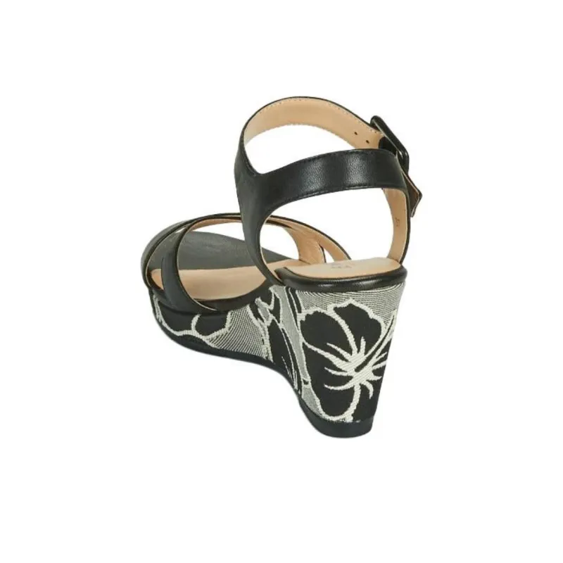 JB MARTIN QUERIDA Strap Sandals 8cm Women's Black-4