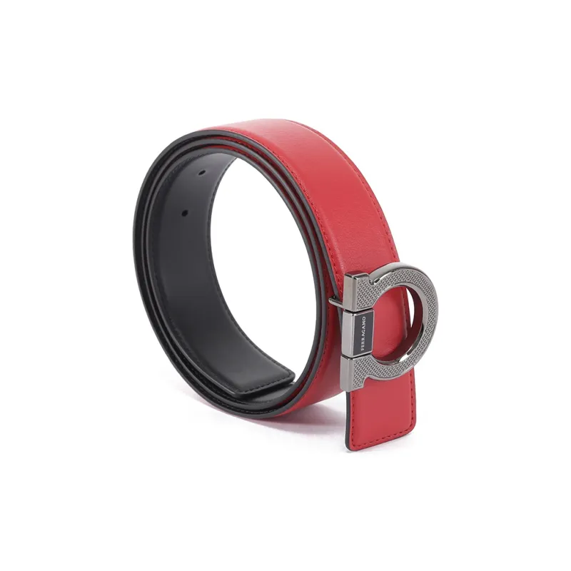 Ferragamo Reversible Gancini Belt-5