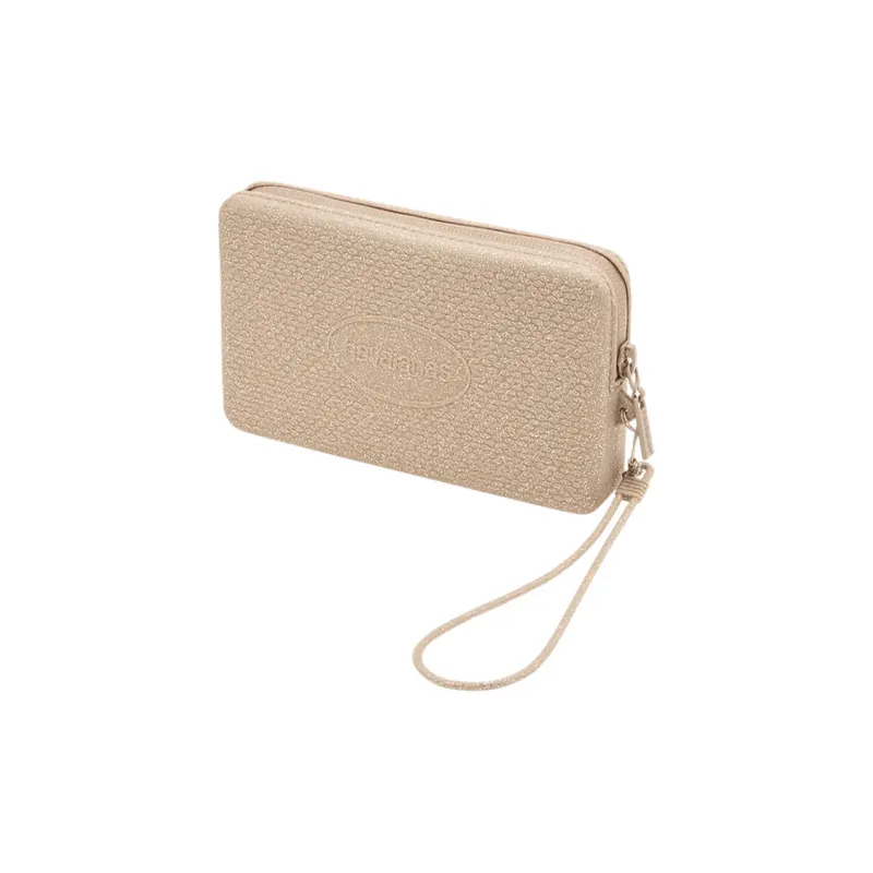 Havaianas Silicone Clutch Mini Women's Gold-2