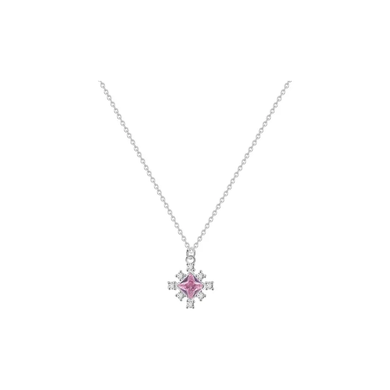Heart Grass 999 Fine Silver Necklaces Women's-0