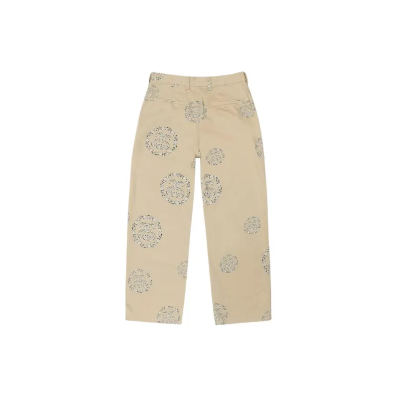 Denim Tears X Stussy Double S Wreath Chino Pant-1