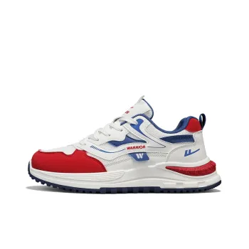 WARRIOR Chunky Sneakers Men Low Top Blue