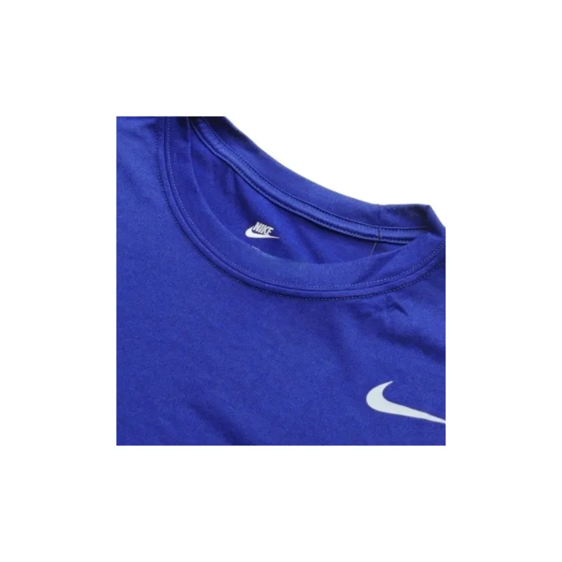 Nike T Shirts Men Blue-4