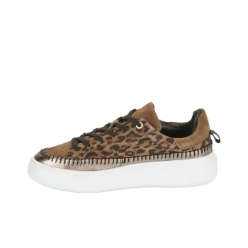 JB MARTIN Low Top Skateboard Shoes Women's Brown