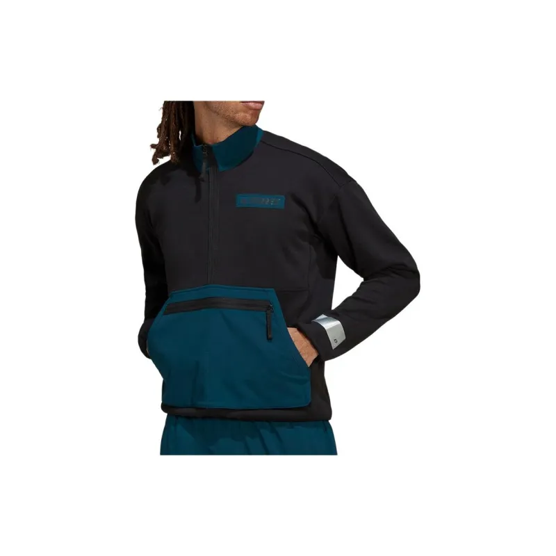 Adidas Terre Sweatshirt Men's Black/Gray Teal-2