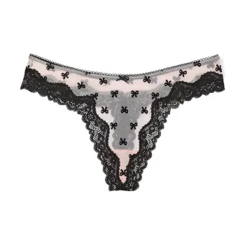 Victoria's Secret Underpants Women's 1 Pack Black Pink