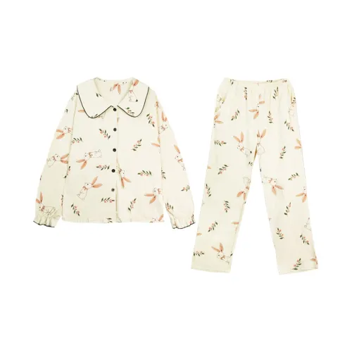 Dorame Pajama Set Women's Apricot