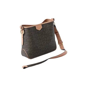 FION Artificial Leather Crossbody Bag Women's Print