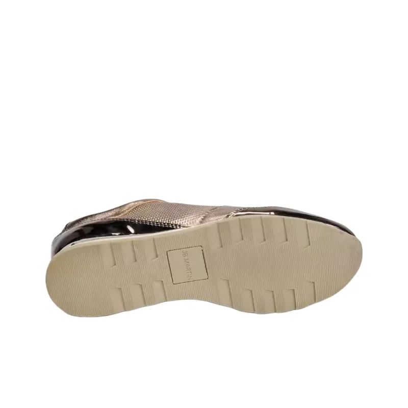 JB MARTIN Low Top Casual Shoes Women's Silver Gray-6
