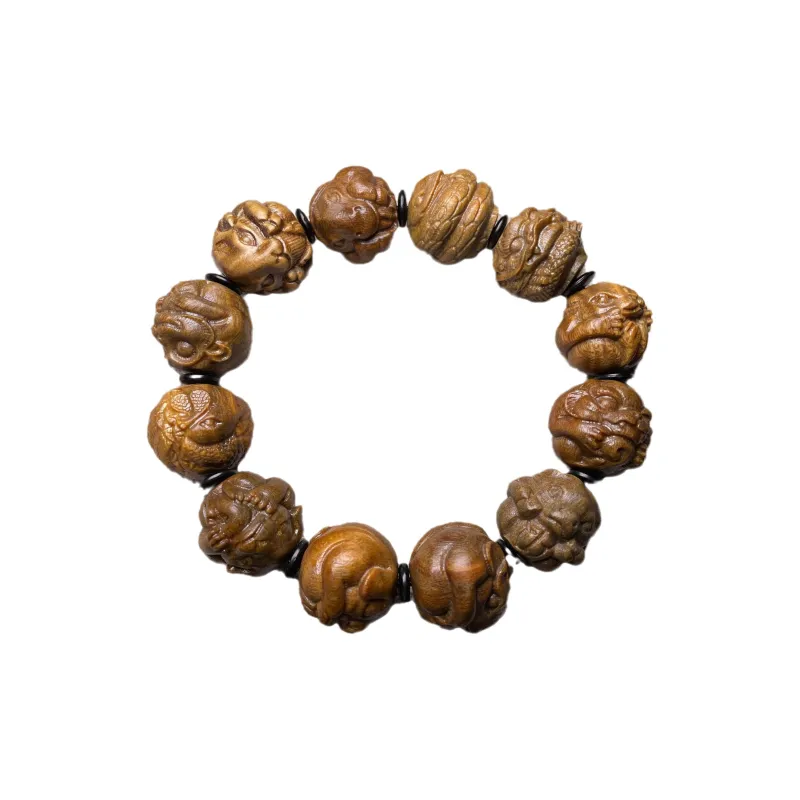 Crabs Green Sandalwood Bracelets Unisex-1