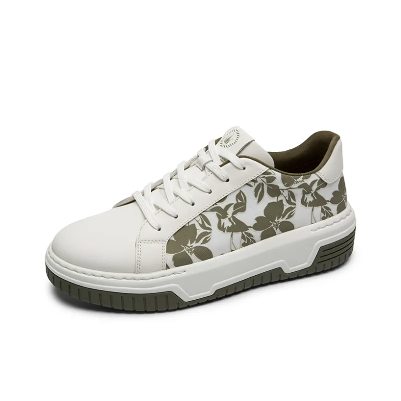 CROWN Slip Resistant Cushioning Height Increasing Low Top Skateboard Shoes Men's-6