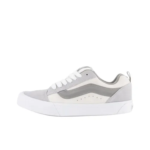 Vans Knu Skool Anti Slip Wear Resistant Low Top Skateboard Shoes Men's Greige