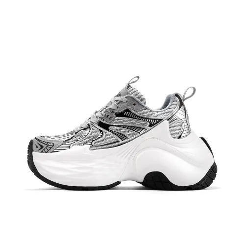 BASLS Wheel Lights Collection Breathable Low Top 8cm Platform Chunky Sneakers Unisex