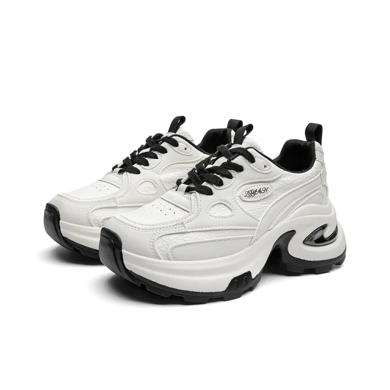 ABIDJAN Lightweight Height Increasing Low-Top Chunky Sneakers Women's-8