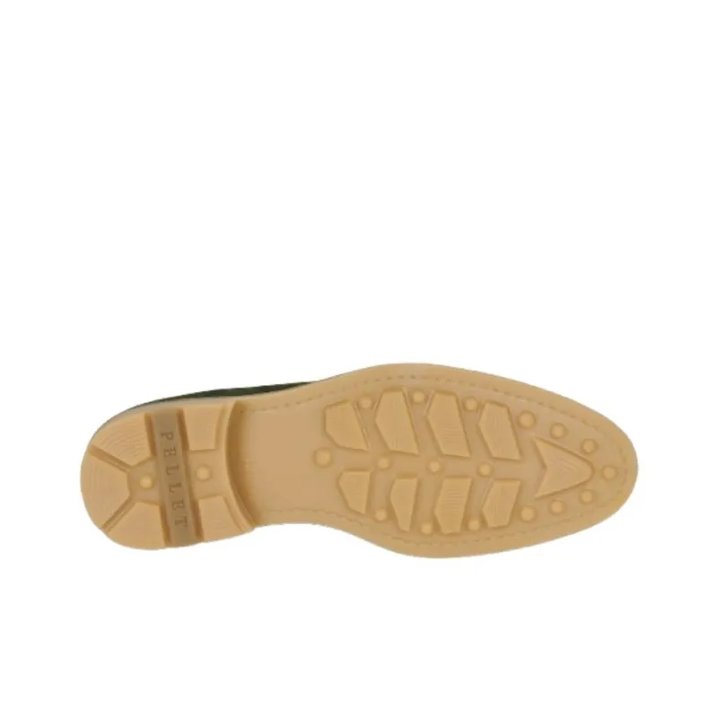 PELLET Dress Shoes Men Low Top Green-6