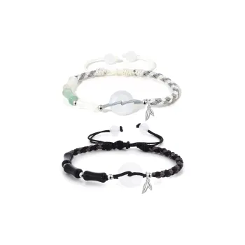 MAGICPOLE Crystal Jade Bracelets Unisex