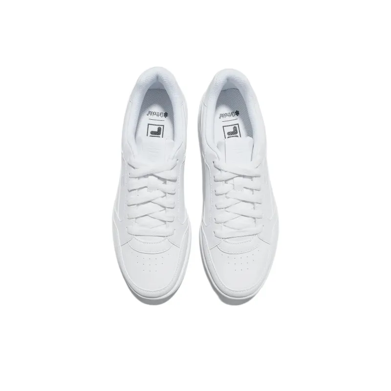 FILA Targa Club Anti-Slip Wear-Resistant Low-Top Skateboard Shoes Unisex White-4
